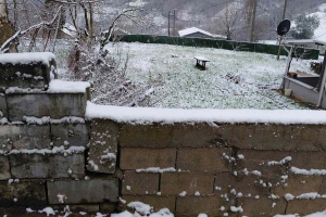 Gölcük'ün Yükseklerinde Kar Güzelliği