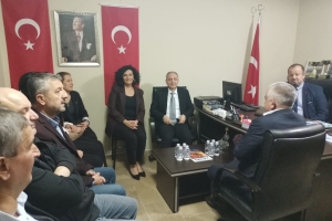 Mhp Heyetinin Derneğimizi Ziyareti