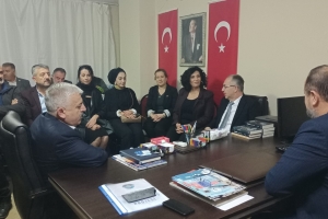 Mhp Heyetinin Derneğimizi Ziyareti