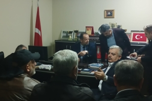 Mhp Heyetinin Derneğimizi Ziyareti