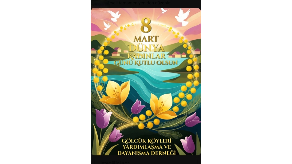 8 Mart Kadınlar Gününe Dair..