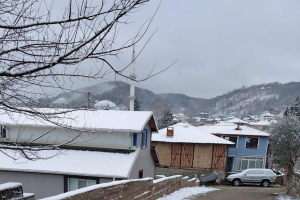 Gölcük'ün Yükseklerinde Kar Güzelliği