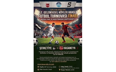 KÖYLER ARASI FUTBOL TURNUVASI DAVETİ