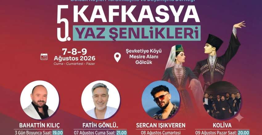 5. GELENEKSEL KAFKASYA FESTİVALİ (ŞEVKETİYE)