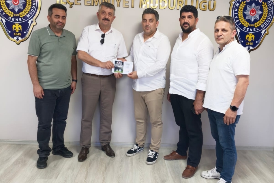 Gölcük İlçe Emniyet Müdürümüz Sayın Eren REÇBER'i Ziyaretimiz