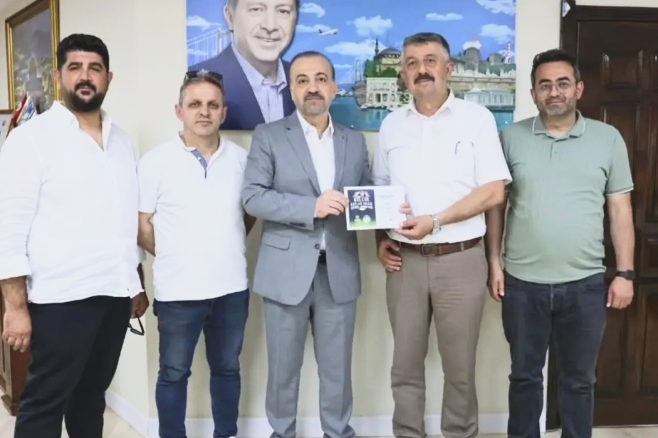 Ak Parti Kocaeli İl Başkanı Sayın Şahin TALUS'u Ziyaretimiz.